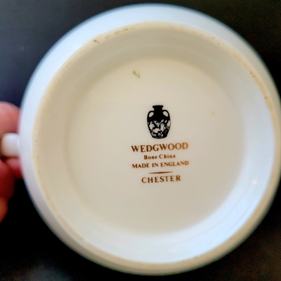 Vintage Wedgewood Chester Covered Sugar bowl, Fine Bone China, Made in England - Picture 6 of 9